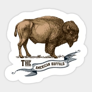 The American Buffalo Sticker